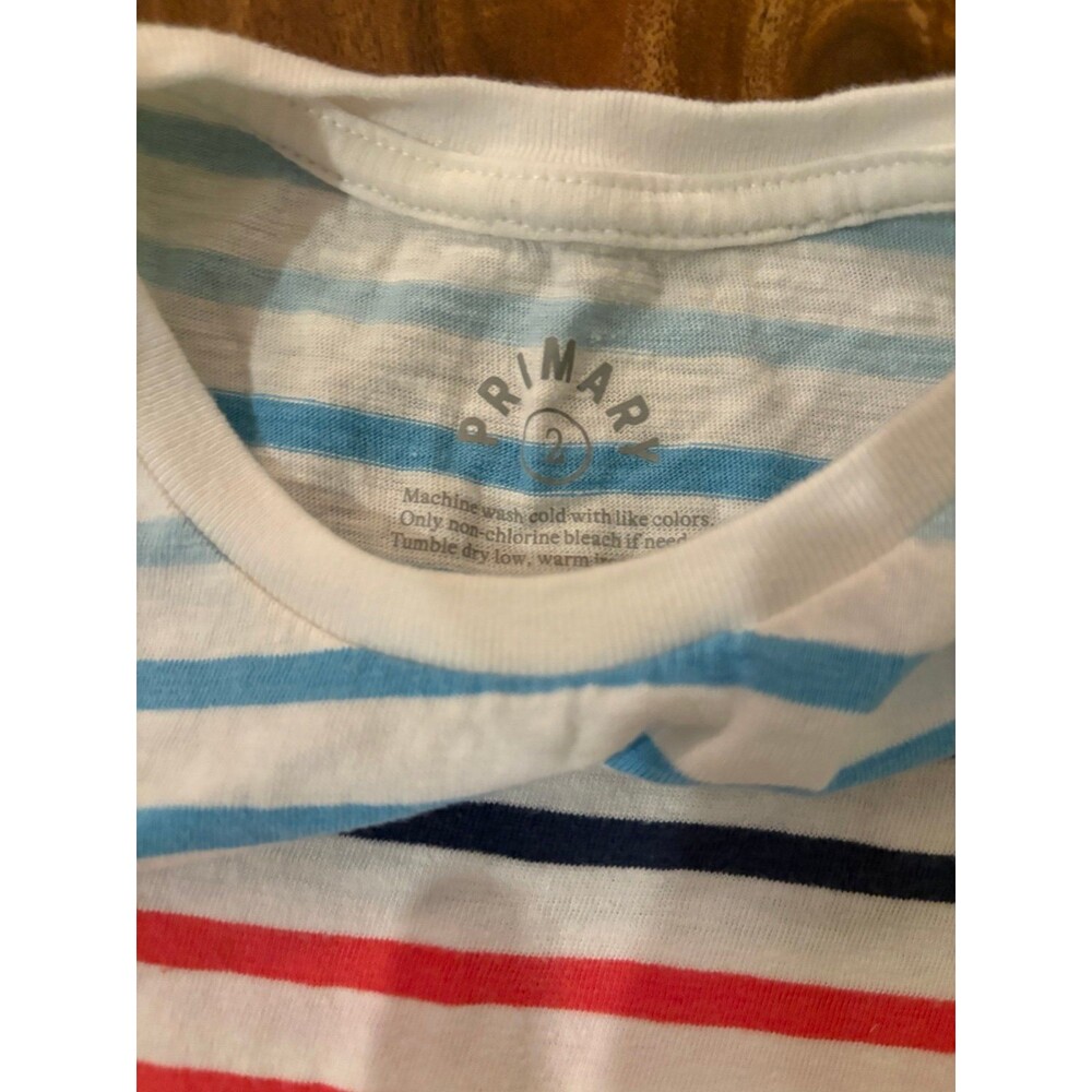 Primary Ruffle Sleeve Tops, Size 2T - Picture 3 of 9